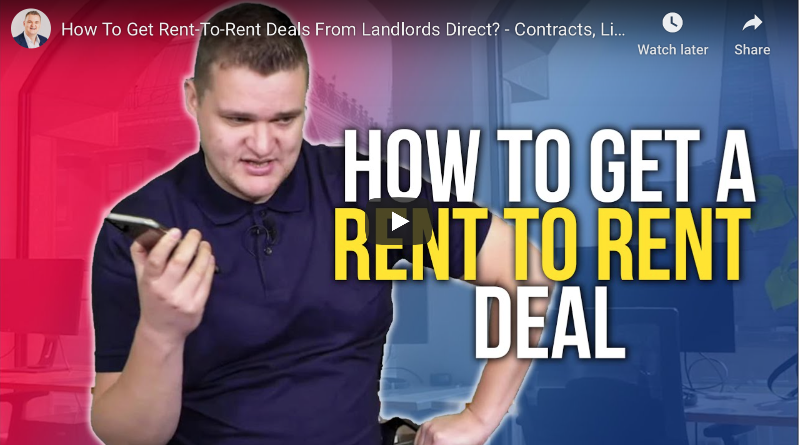 How To Get RentToRent Deals From Landlords Direct Samuel Leeds