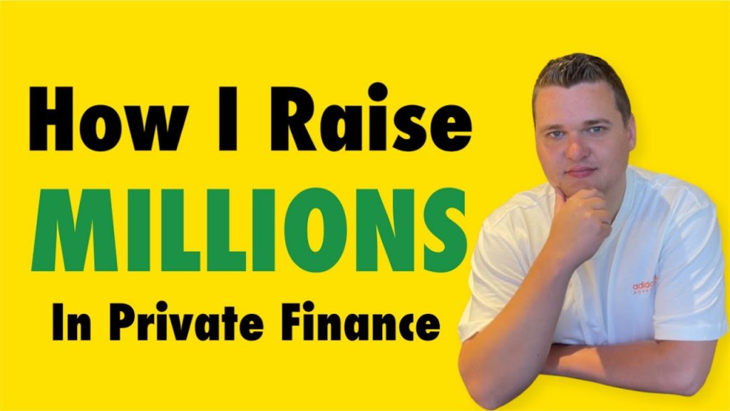 How do you raise capital from investors Property Investment Finance