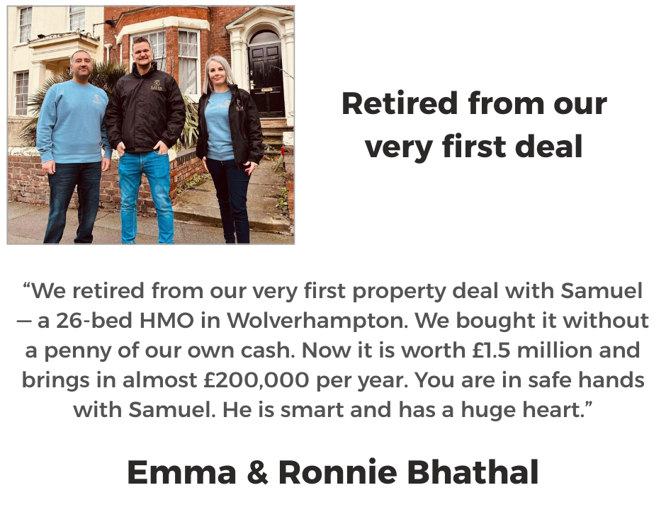 Retired from our very first deal