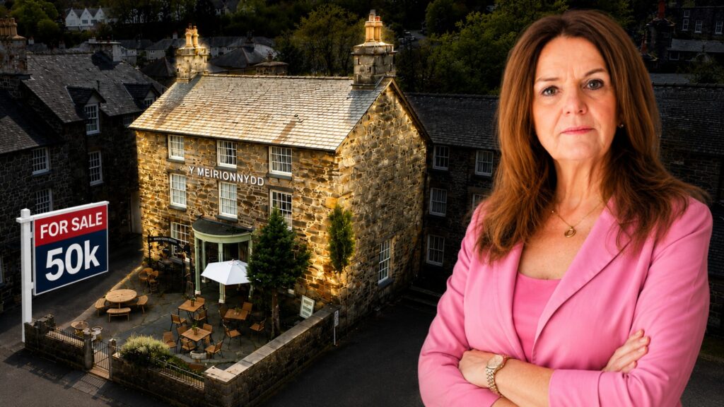 Profitable holiday let and boutique hotel owned by Sandy in Wales after building a successful property investment business