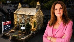 Profitable holiday let and boutique hotel owned by Sandy in Wales after building a successful property investment business