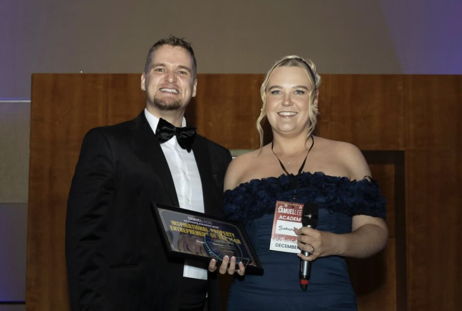 Shannon Senior and Samuel Leeds