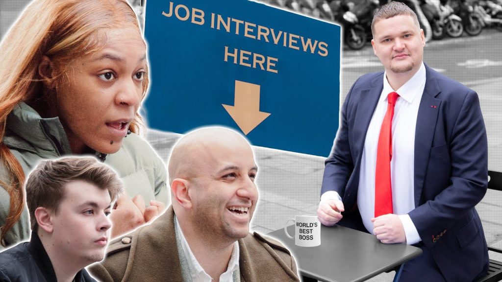 Job Interviewing Random Strangers