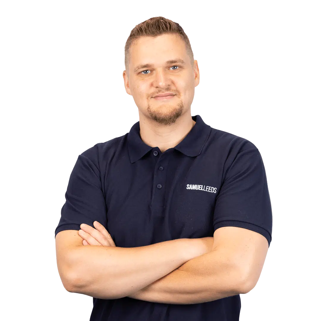 Samuel Leeds | The founder of Samuel Leeds LTD and lead trainer at our £9.99 Live Crash Courses training across the UK.